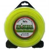 Nylgrass Sarı Altıköşe Tırpan Misinası 3.0 mm 53 mt - 1