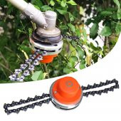 Motorlu Tırpan Uyumlu Zincirli Ot Kesici Başlık - 5