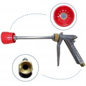 Gardenpro Tetikli Krom İlaçlama Tabancası Uzun Tip - 1