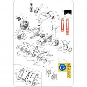 Pubert Vario Kayış Koruma İç Kapağı No - 26 thumbnail 3