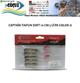 Levrek Turna Silikonu Captaın Taıfun Soft 10 Cm 5 Li Pk Renk :6 - 1