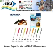 Lrf Silikonu Owner 82912 Pin Worm M Lrf Silikonu 4.3 C Renk 04 - 1