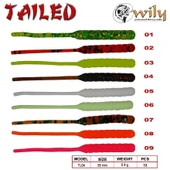 Lrf Silikonu Wily Tailed 5.5 Cm 0.4 Gr 10’Lu Pk Renk:03 thumbnail 3