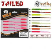 Lrf Silikonu Wily Tailed 5.5 Cm 0.4 Gr 10’Lu Pk Renk:08 - 1
