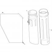 Stiga Sbl 2600 Üfleme Toplama Makinası Dirsek No - 8 - 1