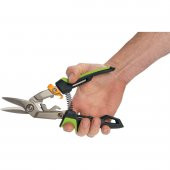 Fiskars 1027208 PowerGear Metal Levha Makası - Sağ Kesim - 4