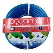 Aquamar Süper Silikonlu Şeffaf Hortum 1/2 15 mt Mavi thumbnail 1