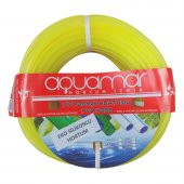 Aquamar Silikonlu Şeffaf Hortum 1/2 25 mt Sarı - 1