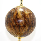 Pirinç Dünya Küre Kemikli thumbnail 2