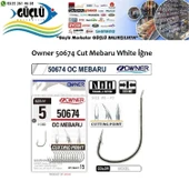 Owner 50674 Cut Mebaru White Olta İğnesi No:4 thumbnail 1