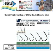 Owner 51481 Cut Super Chinu Black Chrome İğne No:3/0 thumbnail 3