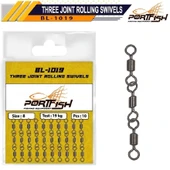 Portfish Bl-1019 Zincir Fırdöndü (3 Lü) No:10 thumbnail 1