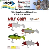 Sazan Silikonu 8 Cm Wily Goby 5 Li Paket Halinde Renk:1 thumbnail 1