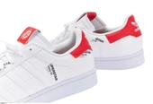 adidas Superstar 'White Vivid Red' GV7672 Spor Ayakkabı - 5
