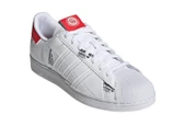 adidas Superstar 'White Vivid Red' GV7672 Spor Ayakkabı - 3