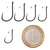 Shogun 1217 Chinu Delikli Çift Tırnaklı Olta İğnesi No:2 thumbnail 3