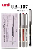 Mavi Pilot Kalem 5 Adet Uniball Eye Fine 0.7 mm Roller Pilot Kalem Ub-157 Roller Uçlu Likit Mürekkepli Pilot Kalem thumbnail 2