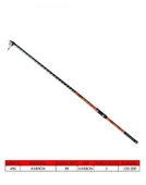 Captain 1696 Method 420Cm Tele Surf Kamış 100-200Gr Atarlı - 2