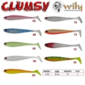 Silikon Yem Wily Clumsy 9 Cm 6 Gr 5’Li Pk Renk:15 thumbnail 1