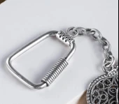 TELKARİ GÜMÜŞ ANAHTARLIK - 5