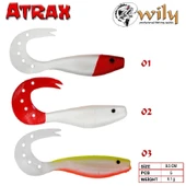 Turna Silikonu Wily Atrax Turna Silikon 8.5 Cm 5’Li Renk:02 - 2