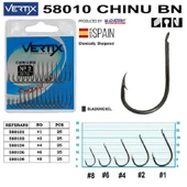 Vertix 58010 Chinu Bn Siyah Olta İğnesi 25’Li Paket No:6 thumbnail 3