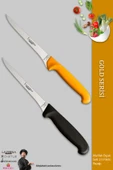 LAZBİSA Gold Incisive Serisi Balık Fileto Bıçağı Et Steak Bıçak Mutfak Bıçak ( Mtf-057 ) - 1