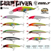 Wily Deep Diver 10.5 Cm Maket Balık 16 Gr (0-1.2M) Renk:14 thumbnail 2