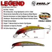 Wily Legend 9 Cm Maket Balık 5.8 Gr (0 - 0.6M) Renk:19 thumbnail 2