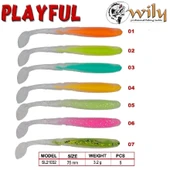 Wily Playful Silikon Yem 7.5 Cm 3.2 Gr 5’Li Pk Renk:3 thumbnail 1