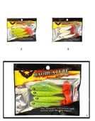 Captain 3557 Viper Soft 8.5Cm Levrek Silikonu 4’Lü Paket Renk:2 thumbnail 2