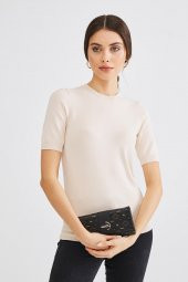 Kadın Basic Cüzdan Monogram Desenli Logolu Siyah Taba (8019ST) 213004 - 2