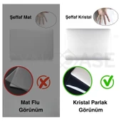 Huawei Matebook X Pro Kılıf 13.9 inç (2019-2020-2021 Yılı) ile Uyumlu Kılıf Parlak Kristal Koruyucu - 7