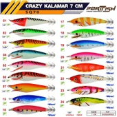 Portfish Crazy SQ70 7CM KALAMAR ZOKASI RENK:17 - 2