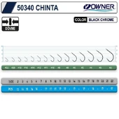 Owner 50340 Chinta Gun Black Chrome Olta İğnesi No:2 - 2