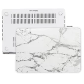 MacBook Pro Retina 13 inç Kılıf A1502 A1425 Mermer Desen Mat Sert Kapak UV Baskı - 4