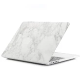 MacBook Pro Retina 13 inç Kılıf A1502 A1425 Mermer Desen Mat Sert Kapak UV Baskı - 8