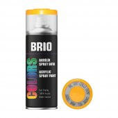 Brio Sprey Boya Akrilik Nergis Sarısı B1007 400Ml - 1