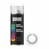 Brio Sprey Boya Akrilik Trafik Beyaz B9016 400 Ml - 1