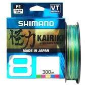 Shimano Kairiki 8 Multi Color 0,13Mm 300Mt 8Kat İp Misina - 1