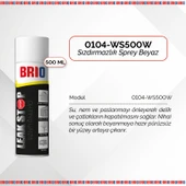 Brio Sızdırmazlık Sprey Sızıntı Önleyici Su Geçirmez Sprey Beyaz 500Ml thumbnail 2