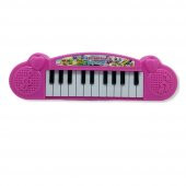 Pilli 22 Tuşlu Mini Piyano - Pembe - 2