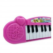 Pilli 22 Tuşlu Mini Piyano - Pembe - 3