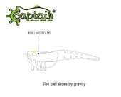 Captain 3064 Silikon Karides 3D Yem 9Cm 8Gr Renk:12 thumbnail 3