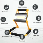 Watton Wt-328 1300 Lümen Güçlü Şarjlı Projektör - 3