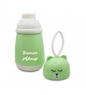 Kişiye Özel Cam Şişe Panda Matara 380 ml - 6