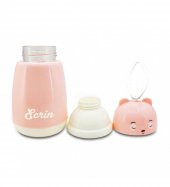 Kişiye Özel Cam Şişe Panda Matara 380 ml - 7