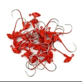 River Karides Jighead Kırmızı 4Gr 5Li Paket thumbnail 2