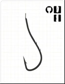 Fudo 2904 Ryusen Çift Tirnak Kırmızı İğne No: 1/0 thumbnail 2