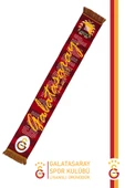 Galatasaray Orijinal Lisanslı Arma T-Shirt + Şal Kaşkol Set Hediyelik Ahşap Kutulu - 10